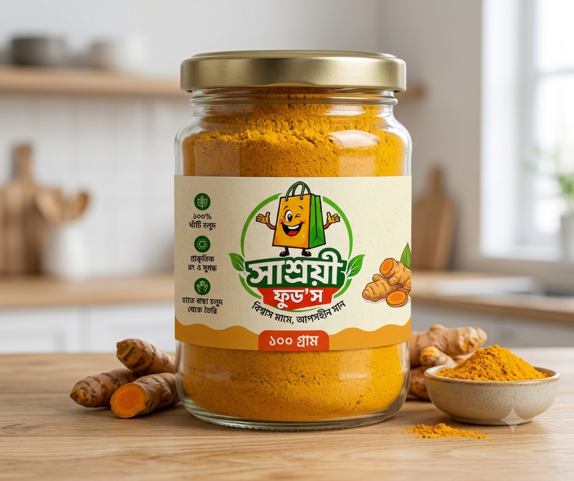 Sashroye Premium Pure Turmeric Powder